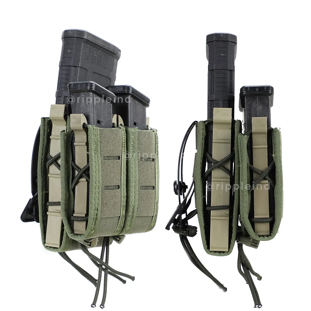 HSGI - LE Blue - DUTY Pistol Taco (Double w/Rifle)