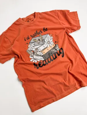 I'd Rather Be Reading Graphic Tee