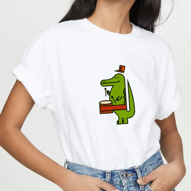 I'm Playing Drum Cotton Tee