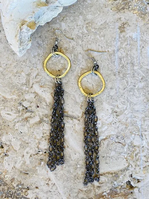 Indium Lariat Style Necklace