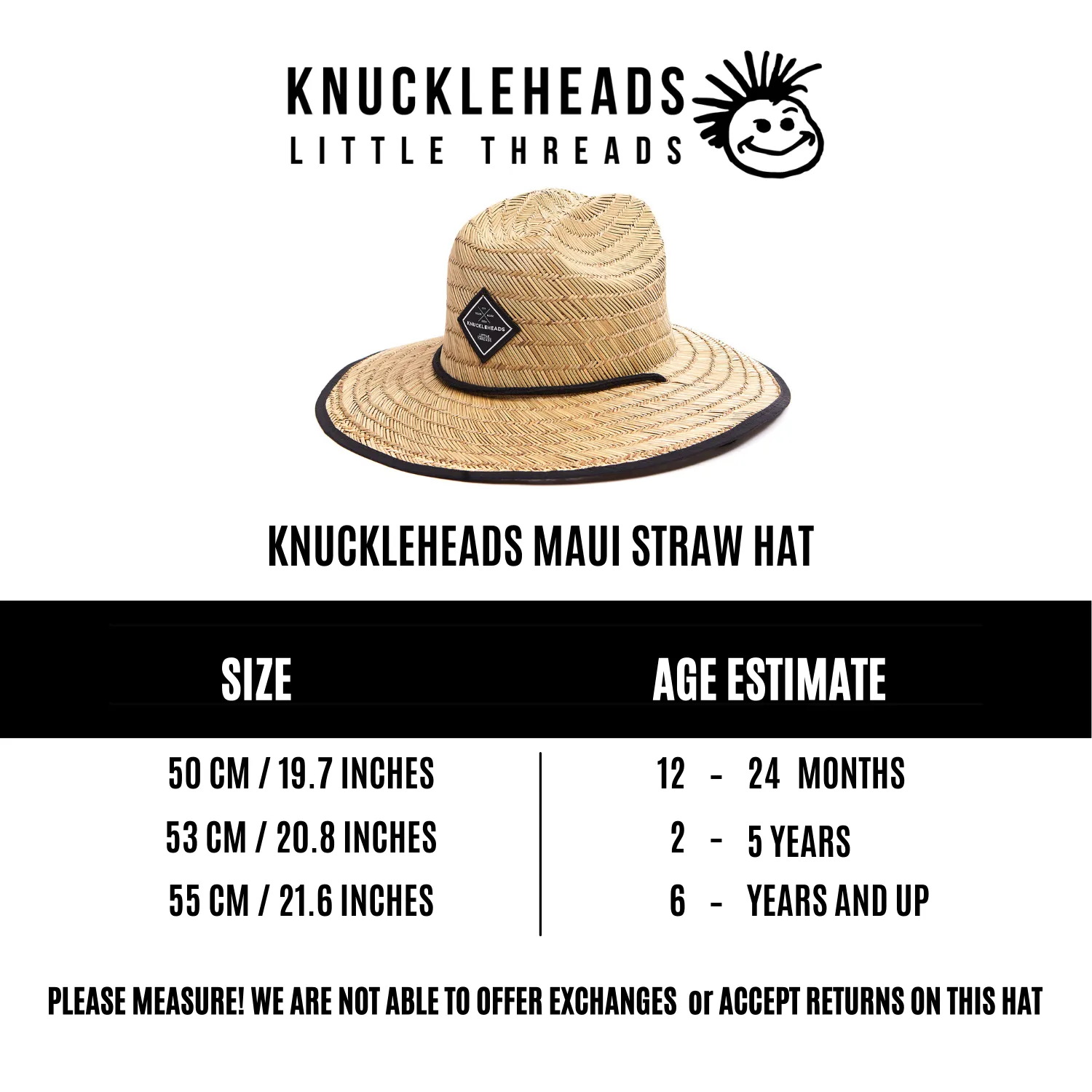Infant Hat For Sun | American Flag Straw Hat