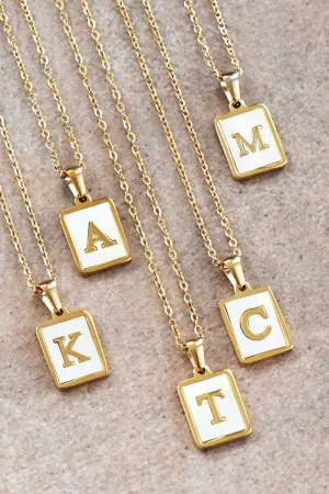 Initial Necklaces