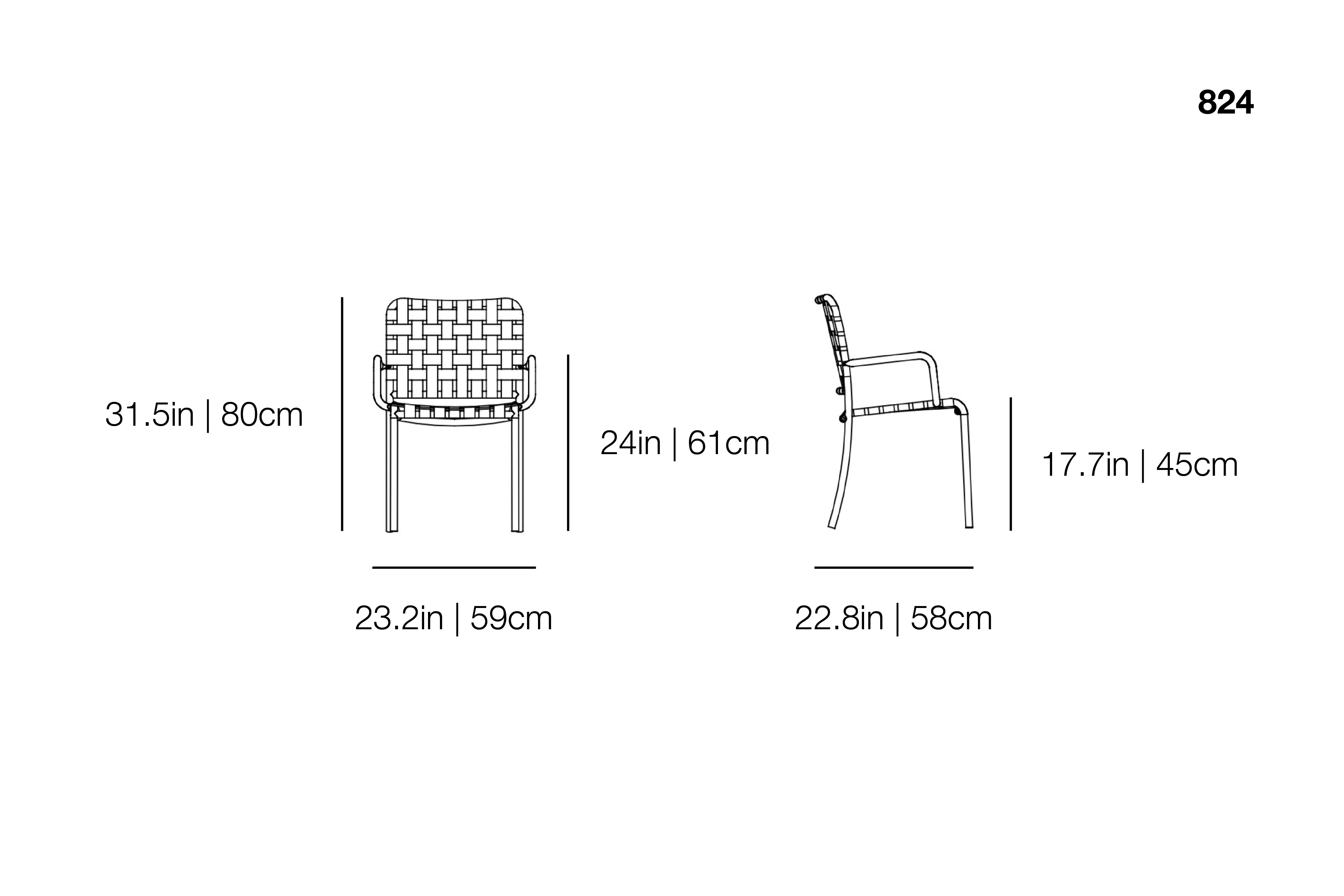 InOut 824 Dining Armchair