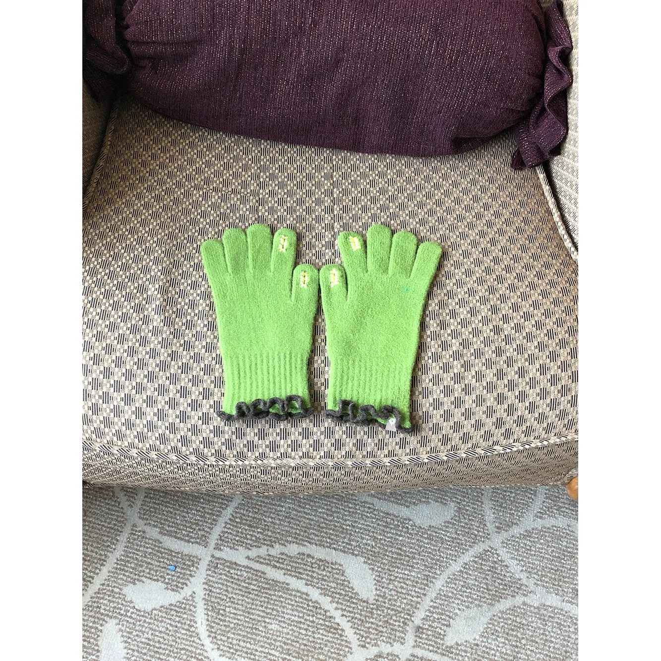 INSTOCK-Autumn and winter wool gloves
