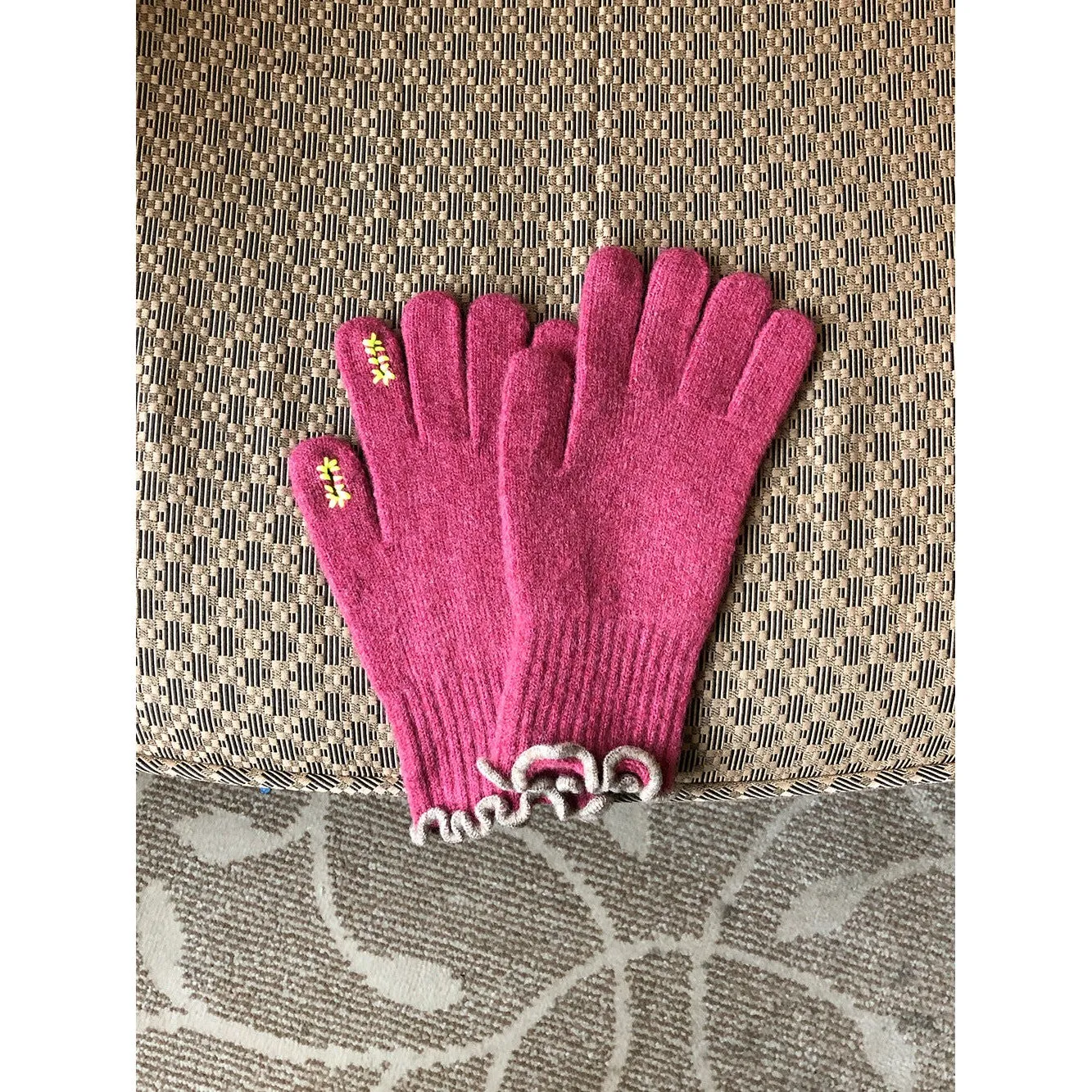 INSTOCK-Autumn and winter wool gloves