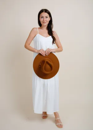 Irene Fedora Hat - Brown