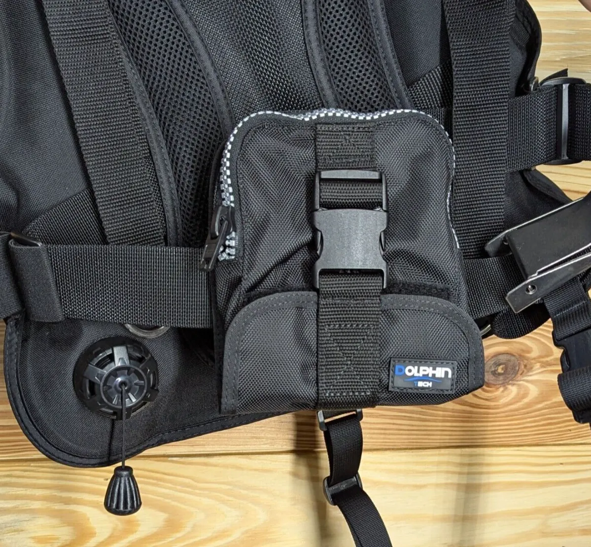 IST JT-WP4 Universal Dual Quick Release Tech BCD Weight Pocket, 8.8lb Scuba Dive