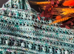 It will cool down soon Infinity Scarf Digital Pattern by Life in Loops