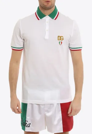 Italy Crest DG Logo Polo T-shirt