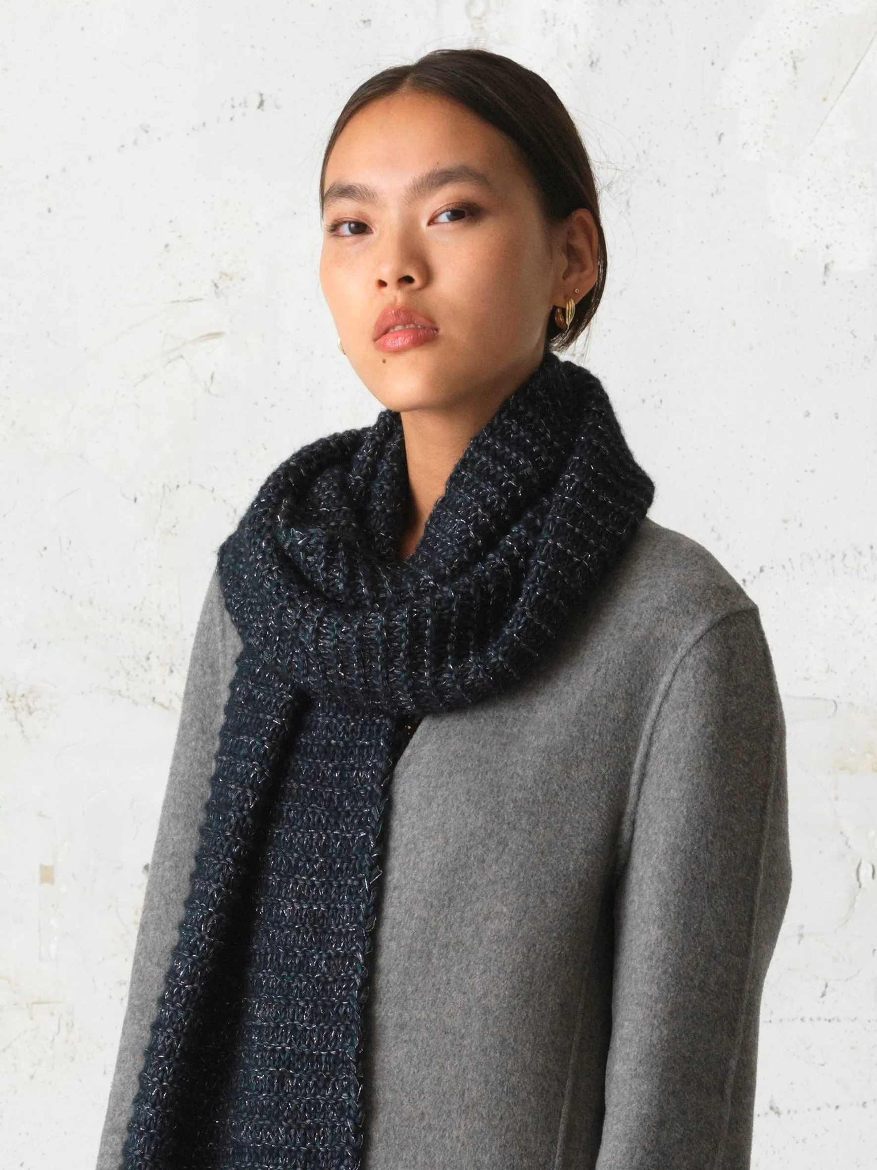 Janu glittery Scarf