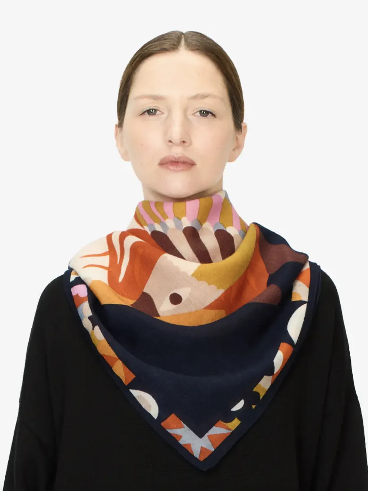 Jean Lou Square Scarf