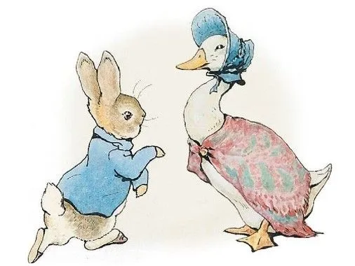 Jemima Puddle Duck Beanie Hat - White
