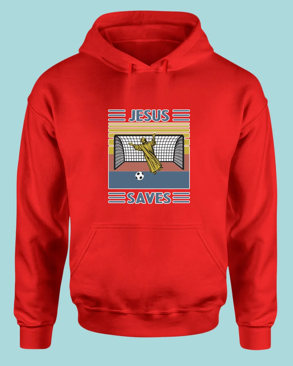 Jesus Saves Hoodie Jesus Goalee Hoodie