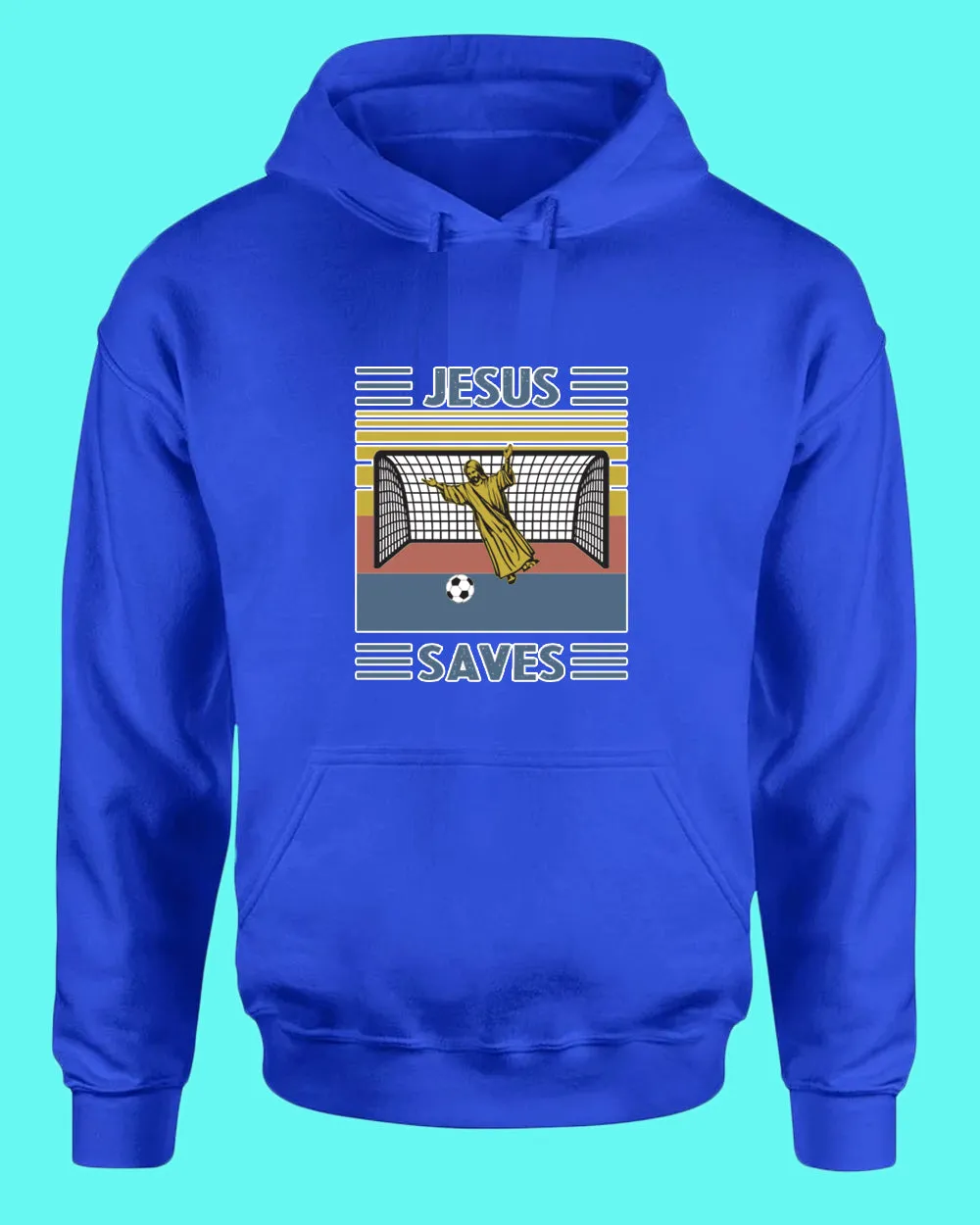 Jesus Saves Hoodie Jesus Goalee Hoodie