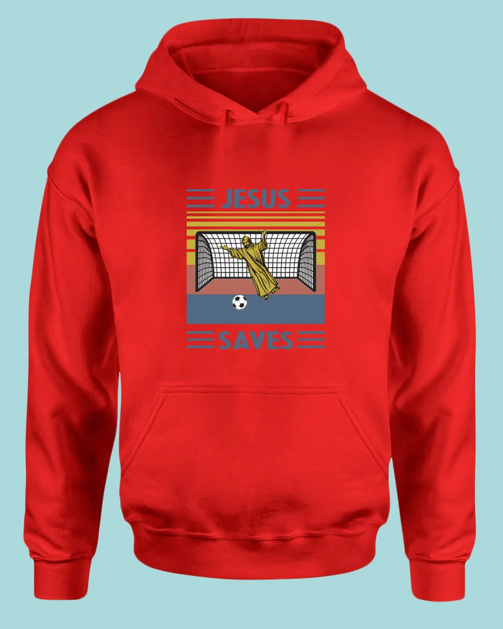 Jesus Saves Hoodie Jesus Goalee Hoodie
