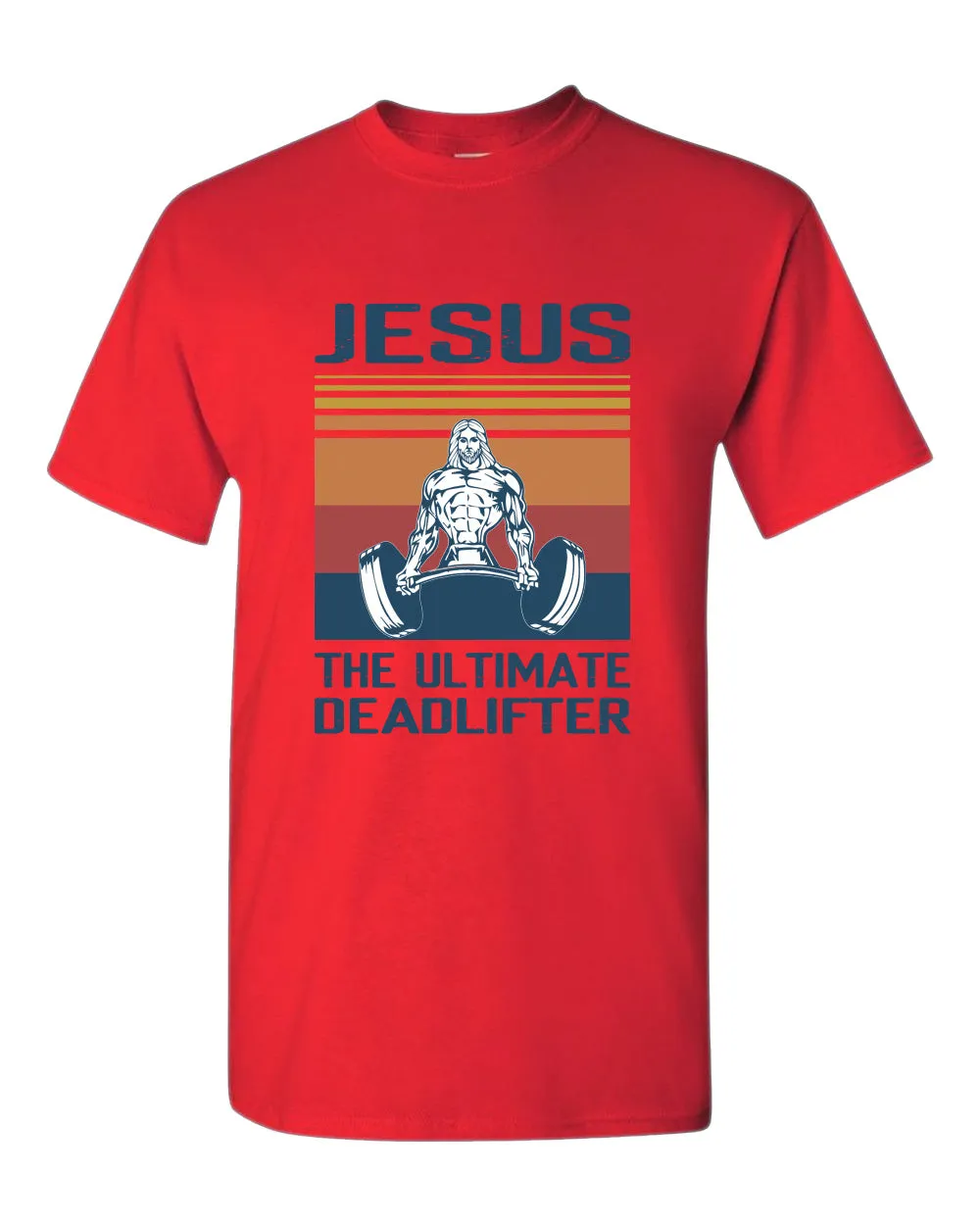 Jesus The Ultimate Deadlifter T-shirt, Religious T-shirt