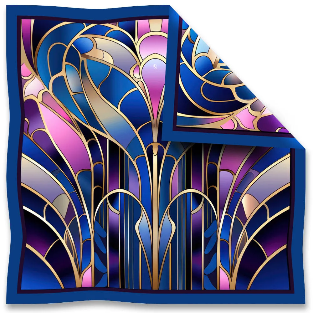 Jewel of Art Deco - Sapphire Rose Quartz