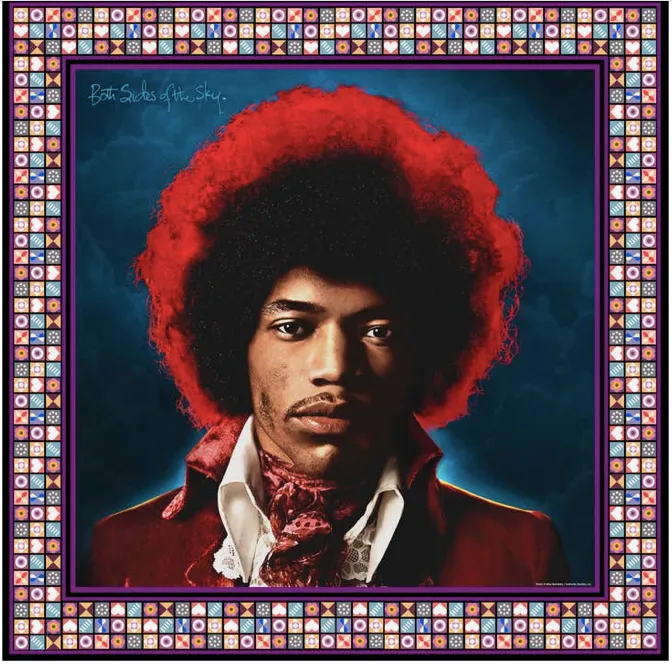 Jimi Hendrix "Both Sides Of The Sky" Scarves