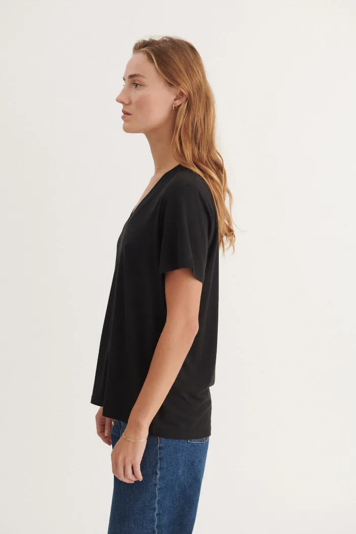 Joline V-neck - Black