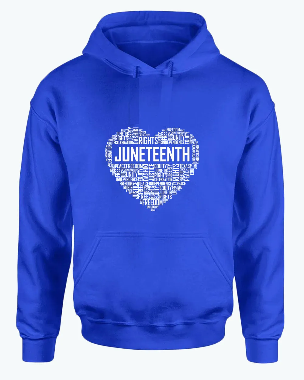 Juneteenth freedom, right unity hoodie