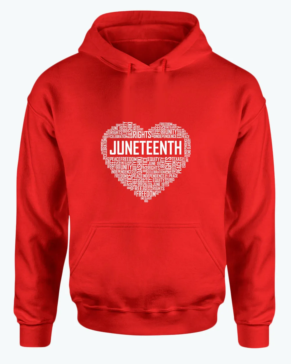 Juneteenth freedom, right unity hoodie
