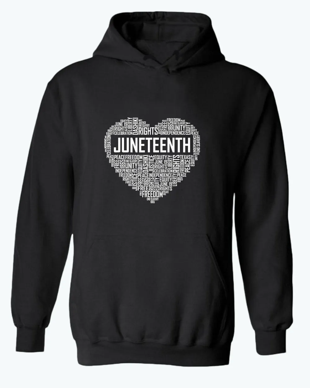 Juneteenth freedom, right unity hoodie