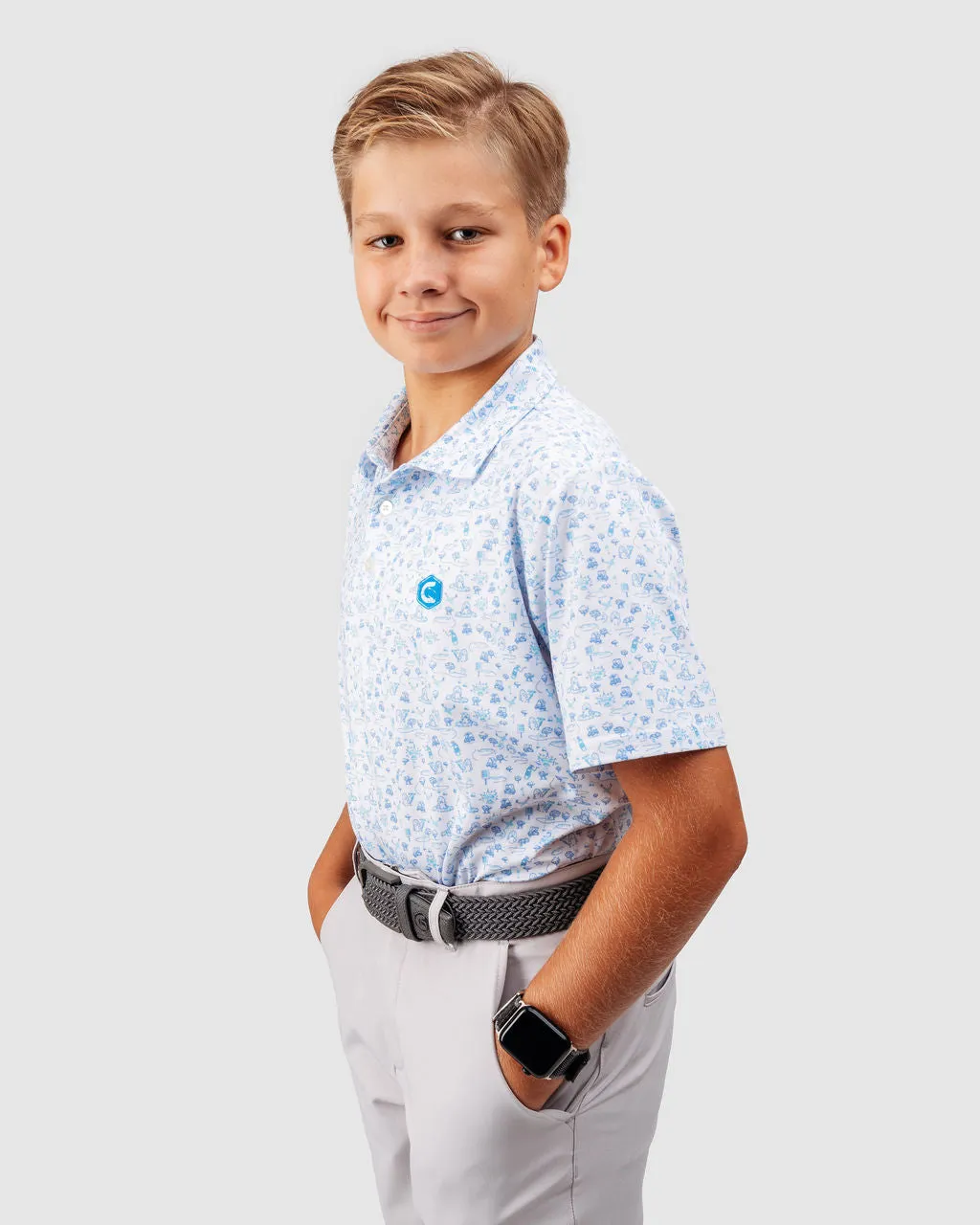 JUNIOR FAIRWAY BELT - GRAY