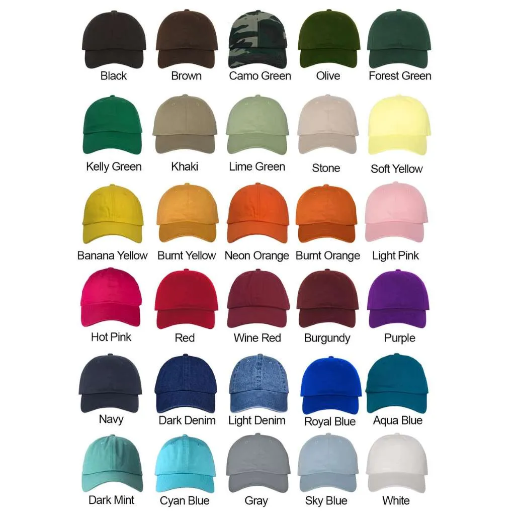 Just Married Embroidered Baseball Hat