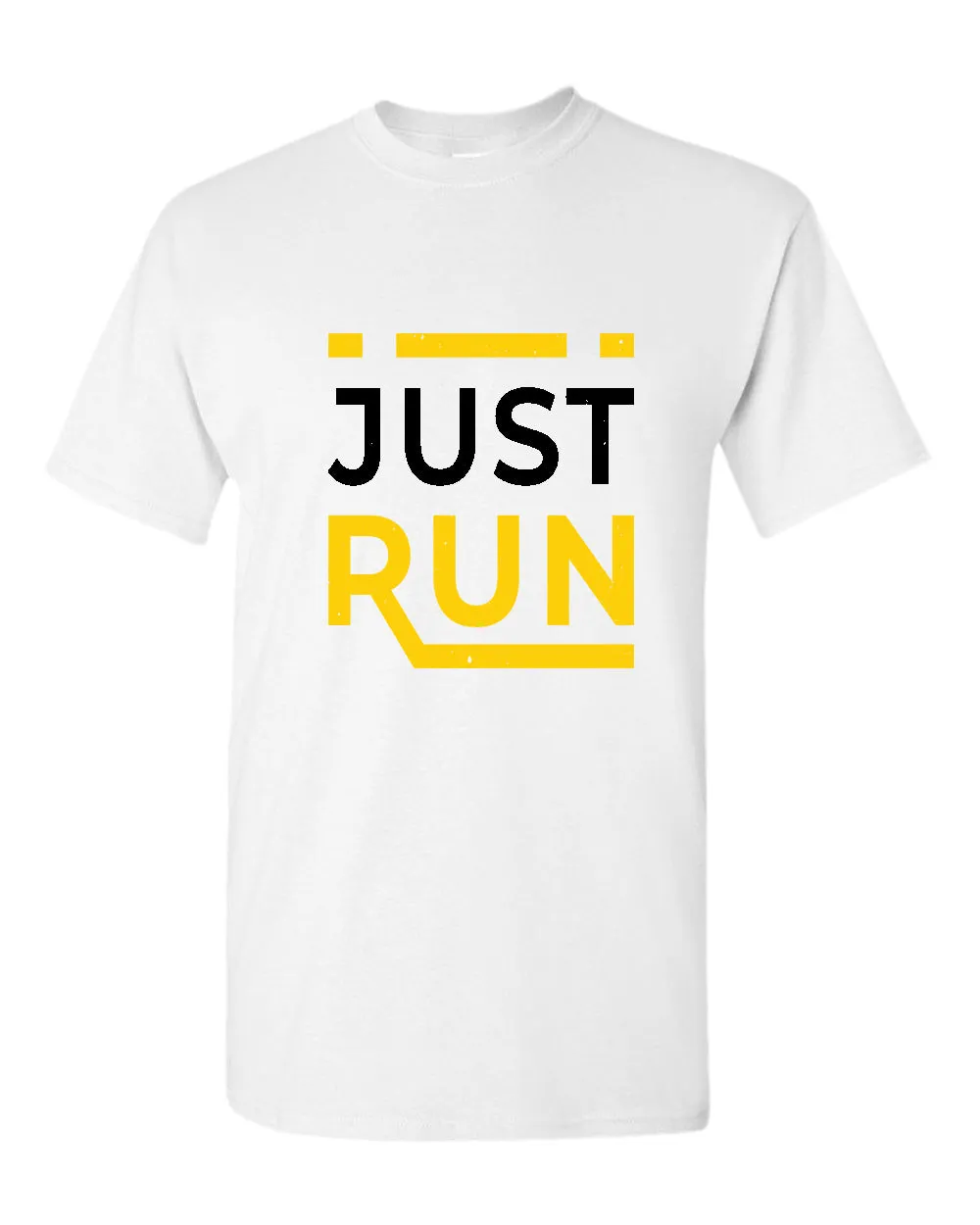 Just run t-shirt, motivational t-shirt, inspirational tees, casual tees