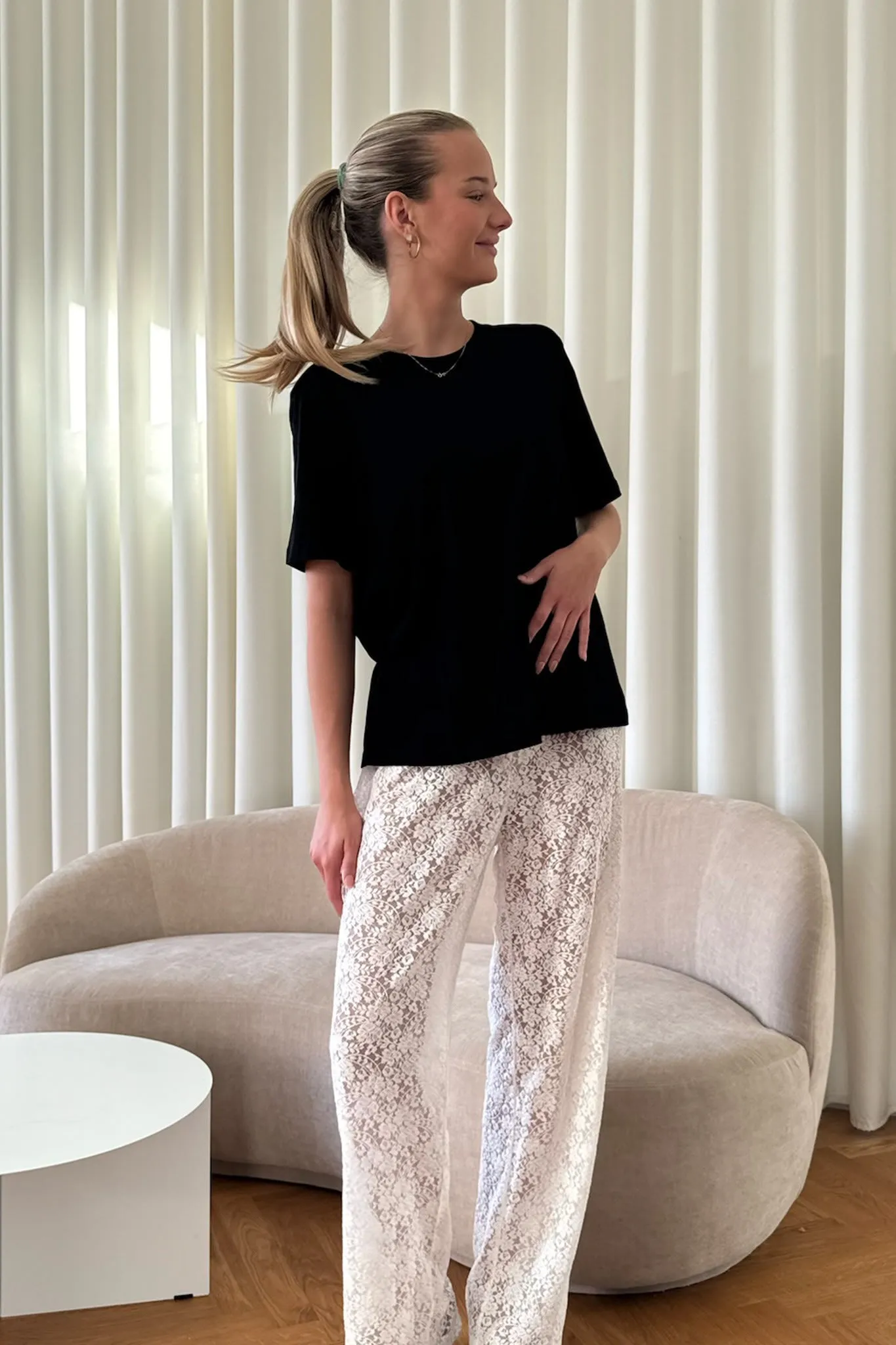 JXAnna Tshirt - Sort