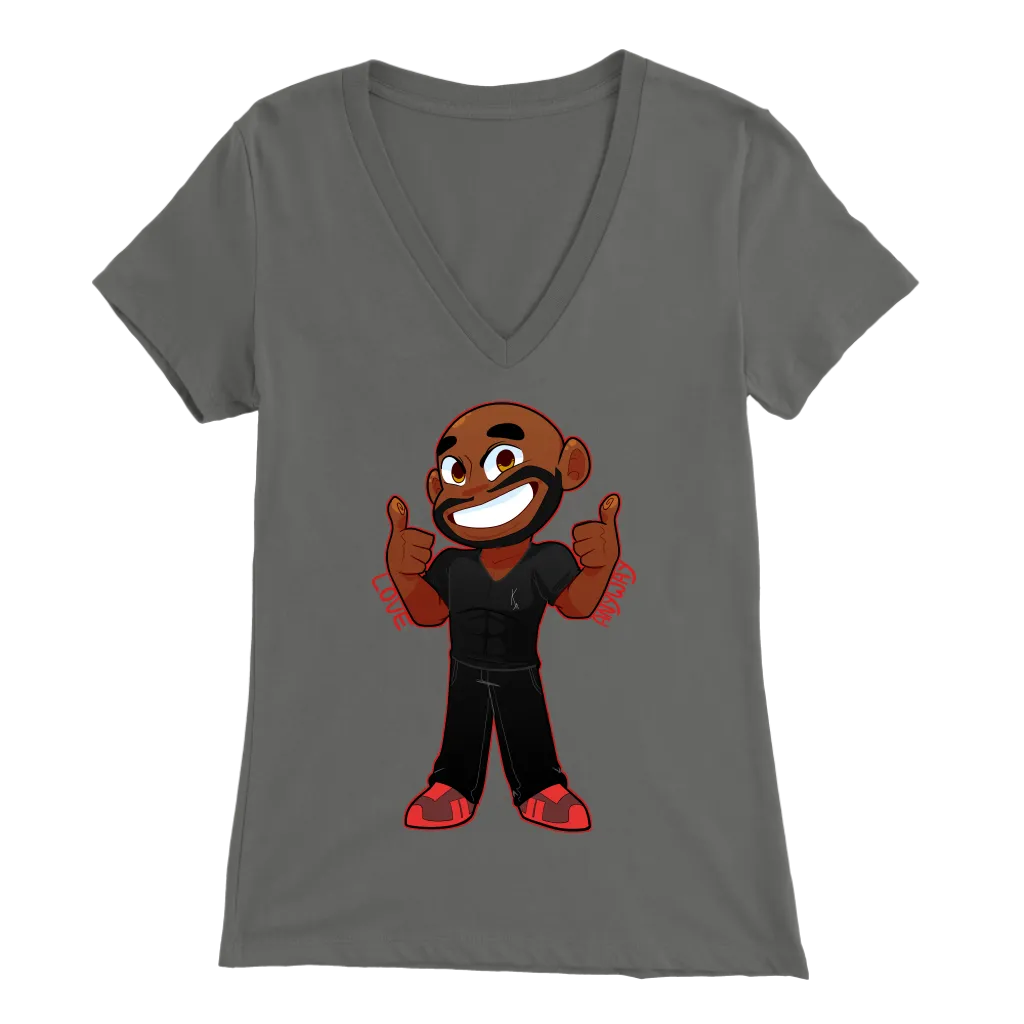 KA Love Anyway Womens V-Neck