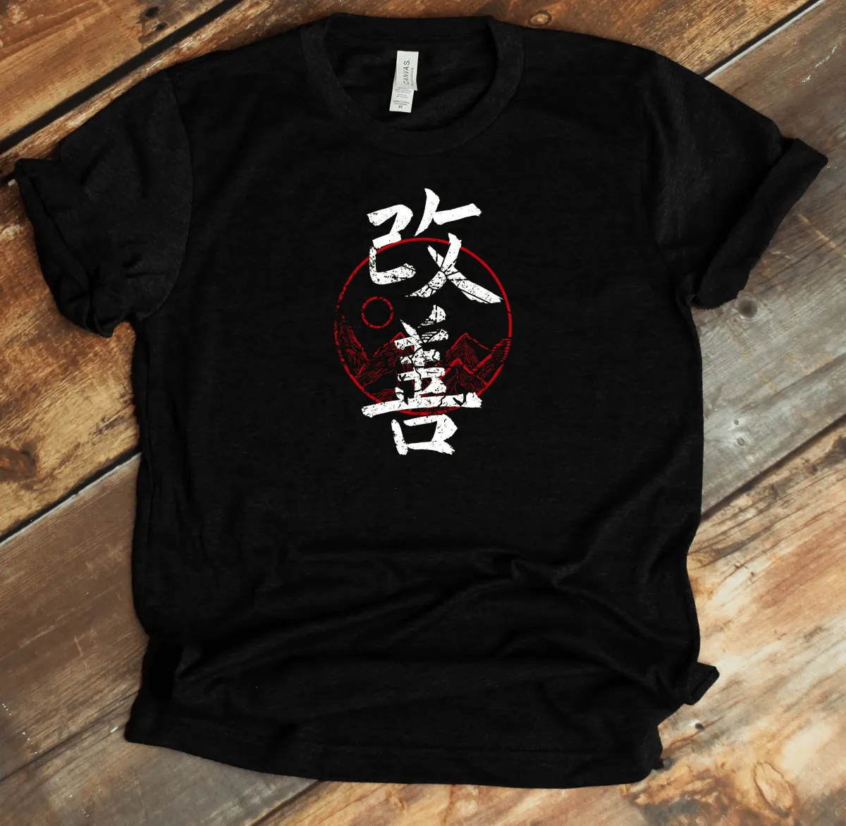 Kaizen (Red) V-Neck