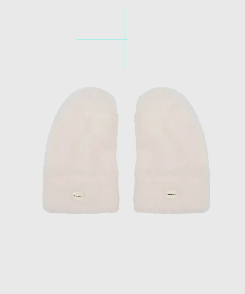 KANDINI Teddy Fleece Hand-Warmer - Ivory