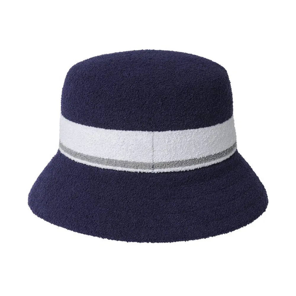 Kangol - Bermuda Stripe - Bucket Hat - Navy