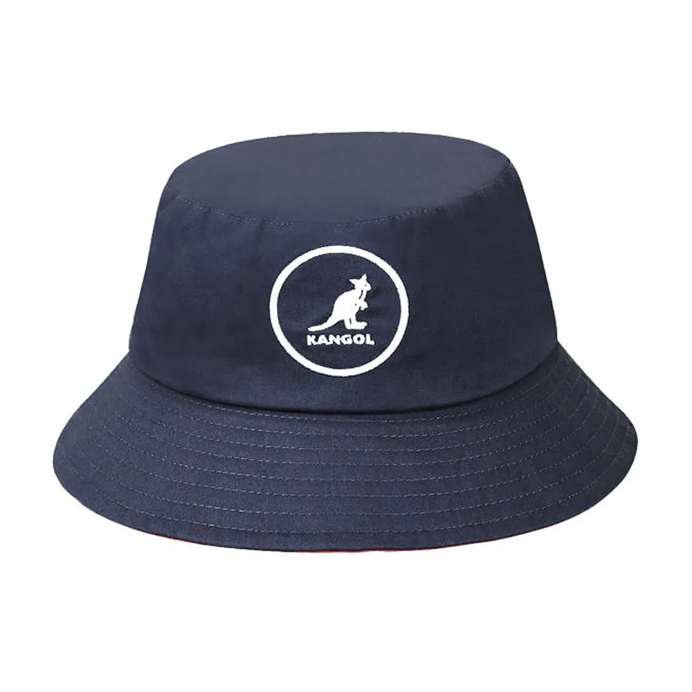Kangol - Cotton - Bucket Hat - Navy