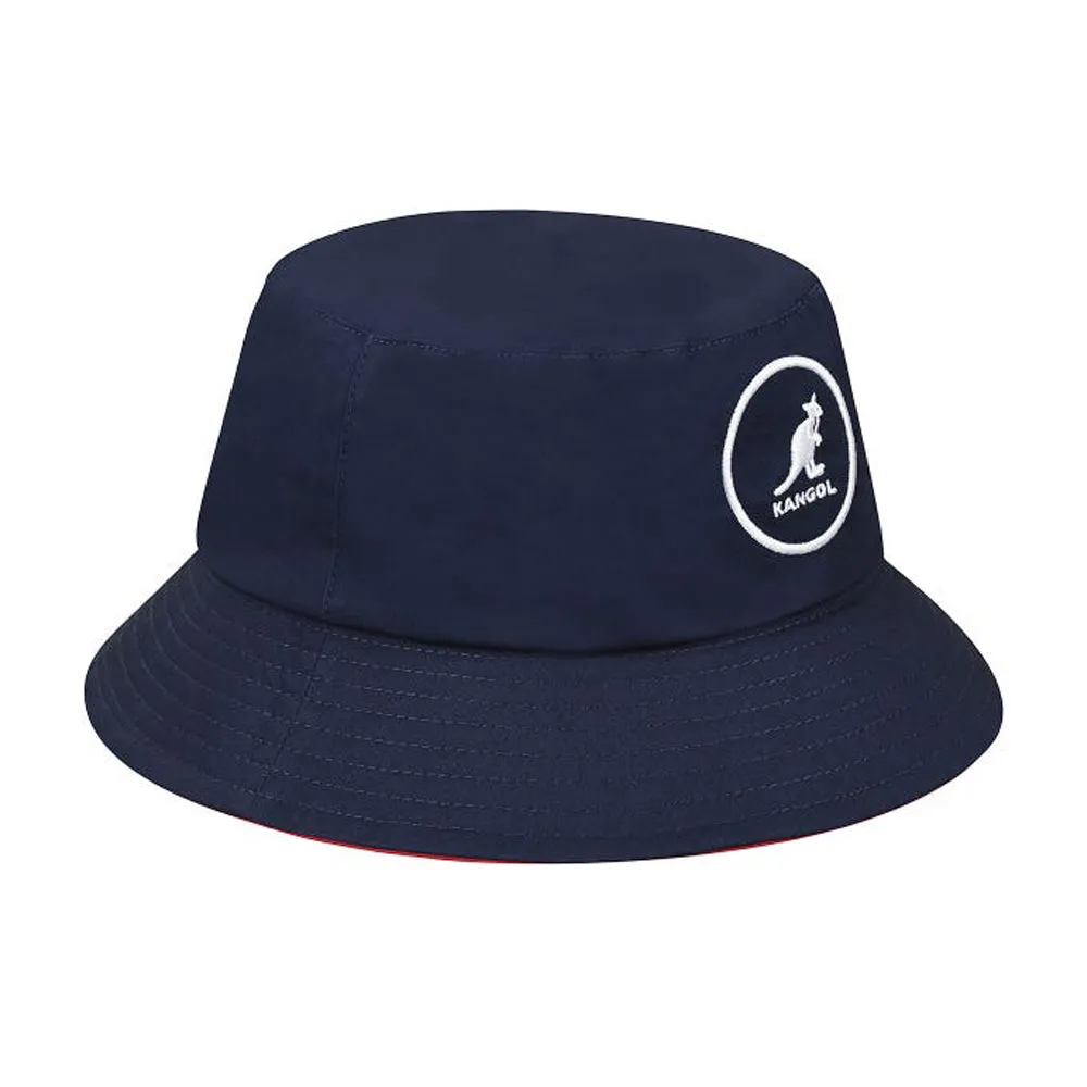 Kangol - Cotton - Bucket Hat - Navy