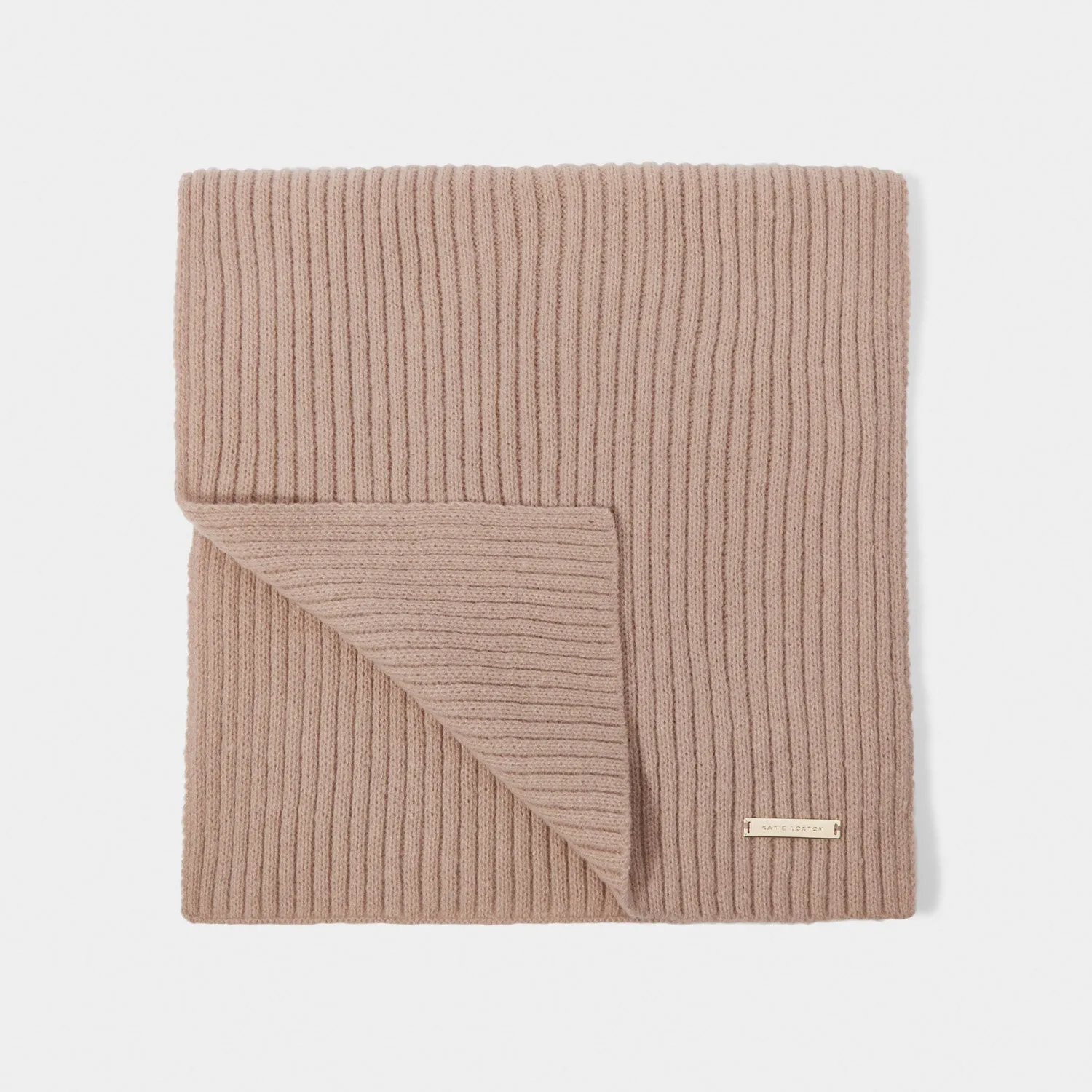 Katie Loxton - Knitted Scarf - Soft Tan