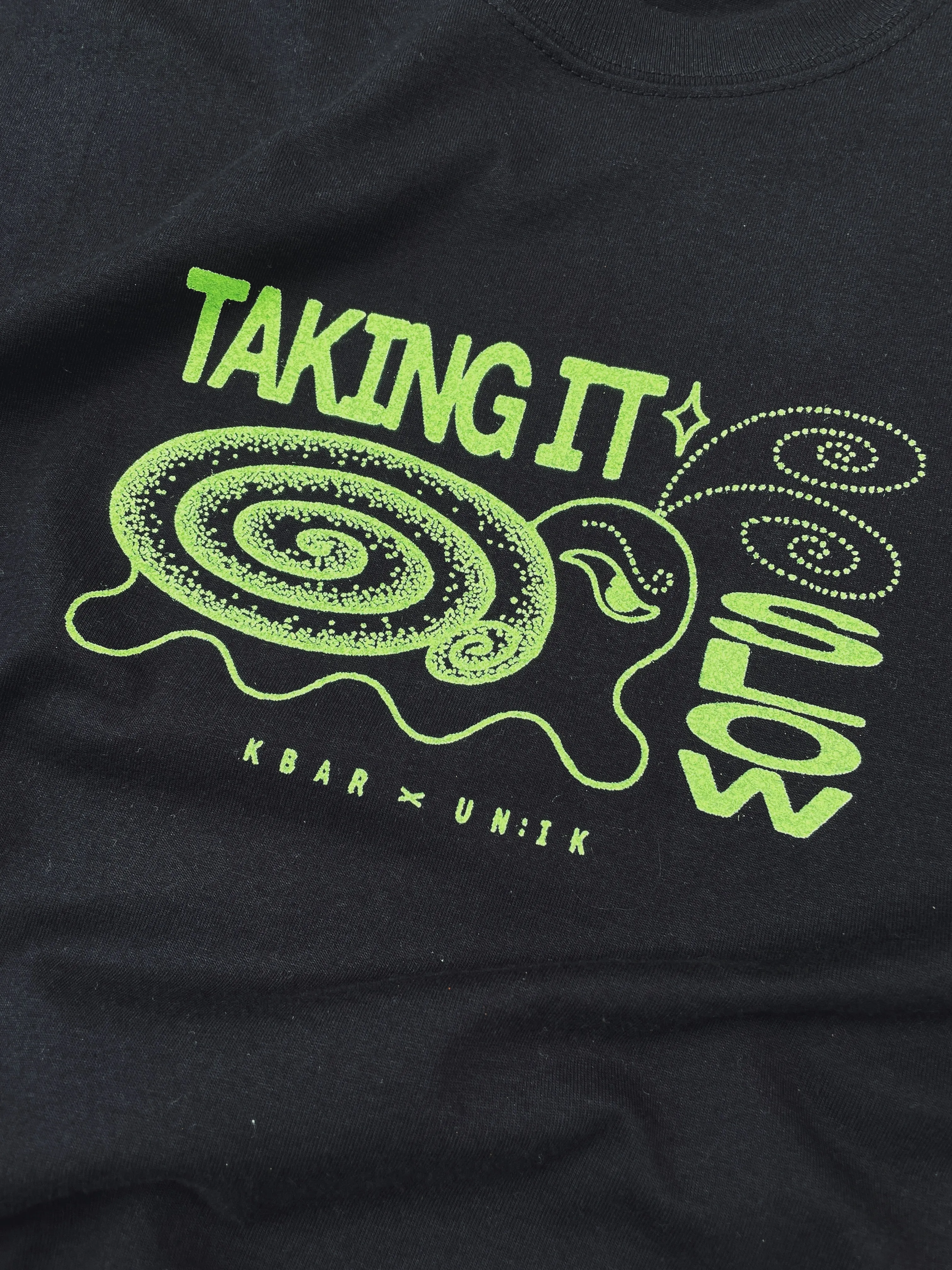 KBAR X UN:IK 'Taking It Slow' Tee - Black