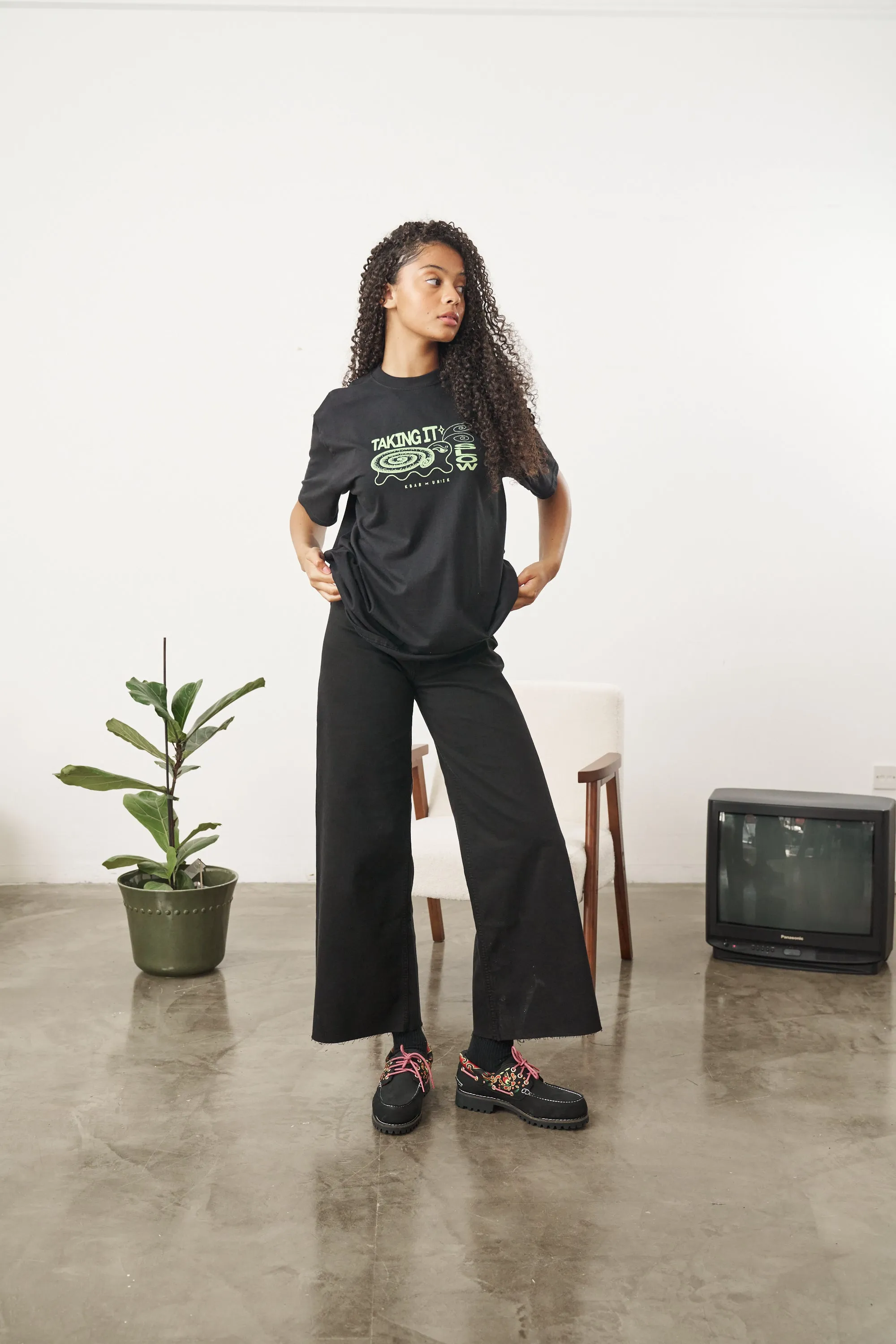 KBAR X UN:IK 'Taking It Slow' Tee - Black
