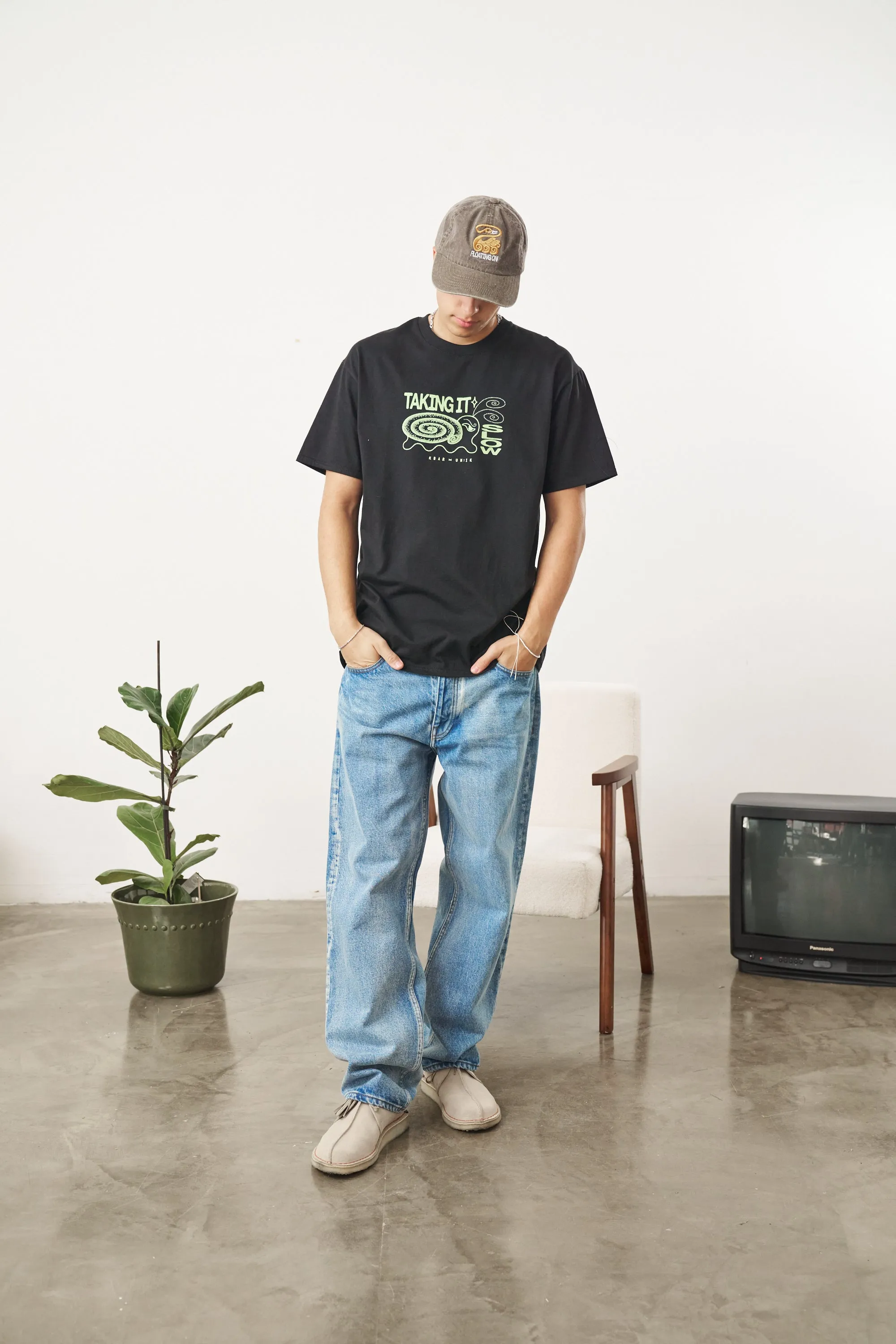 KBAR X UN:IK 'Taking It Slow' Tee - Black