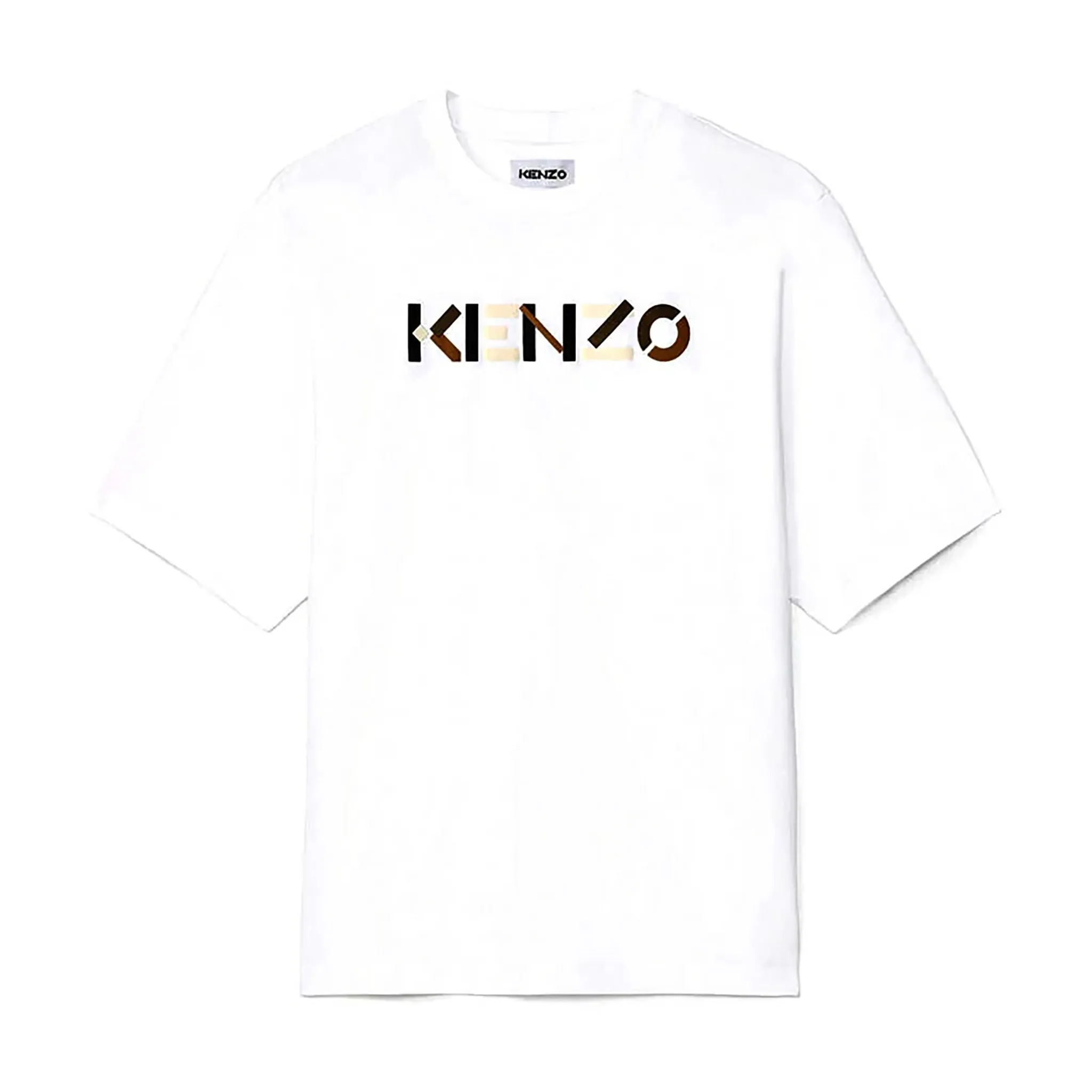 Kenzo Men's Multicolor Logo Skate T-Shirt