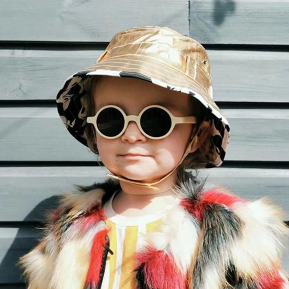 Kids Adventurer Bucket Hat: Gold