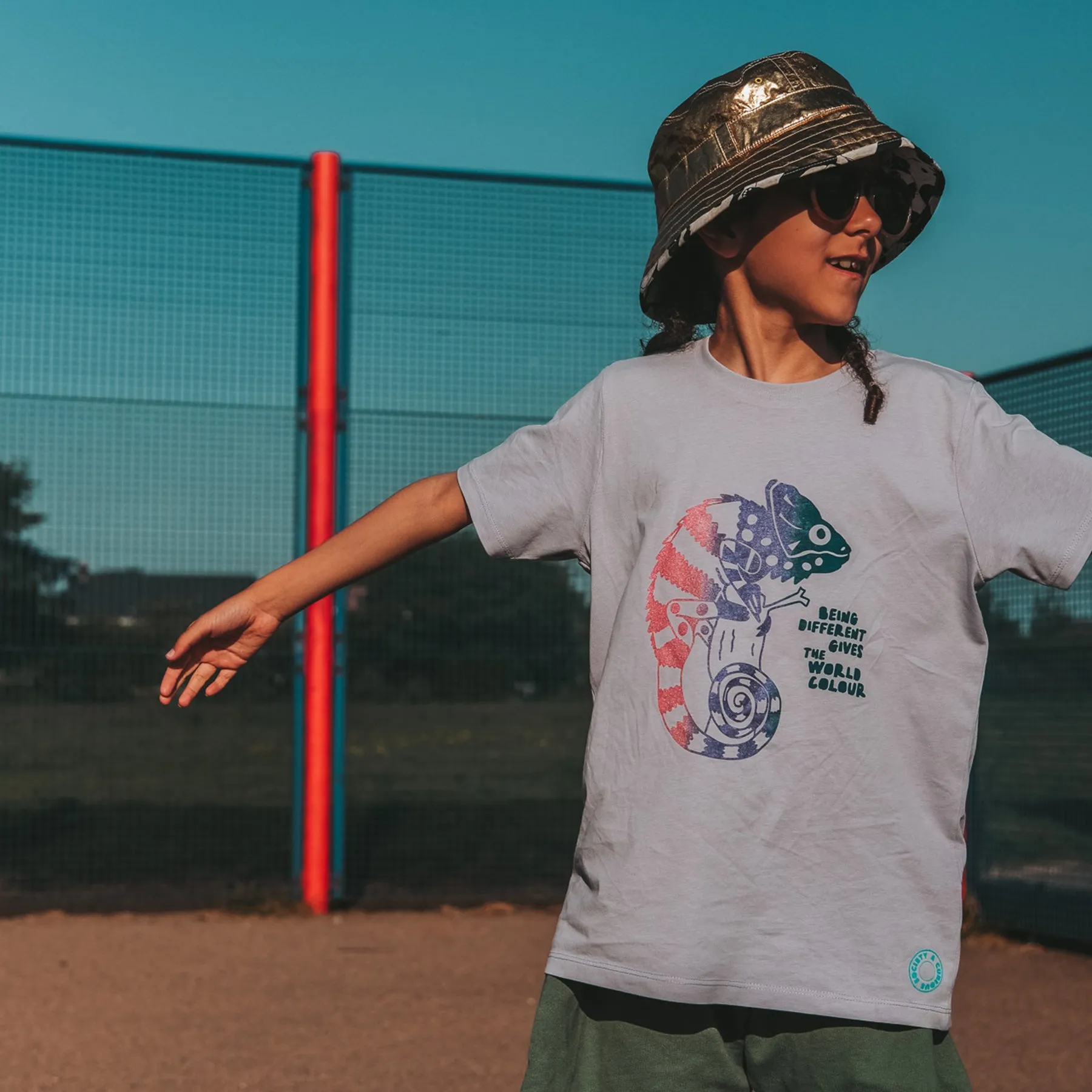 Kids Adventurer Bucket Hat: Gold