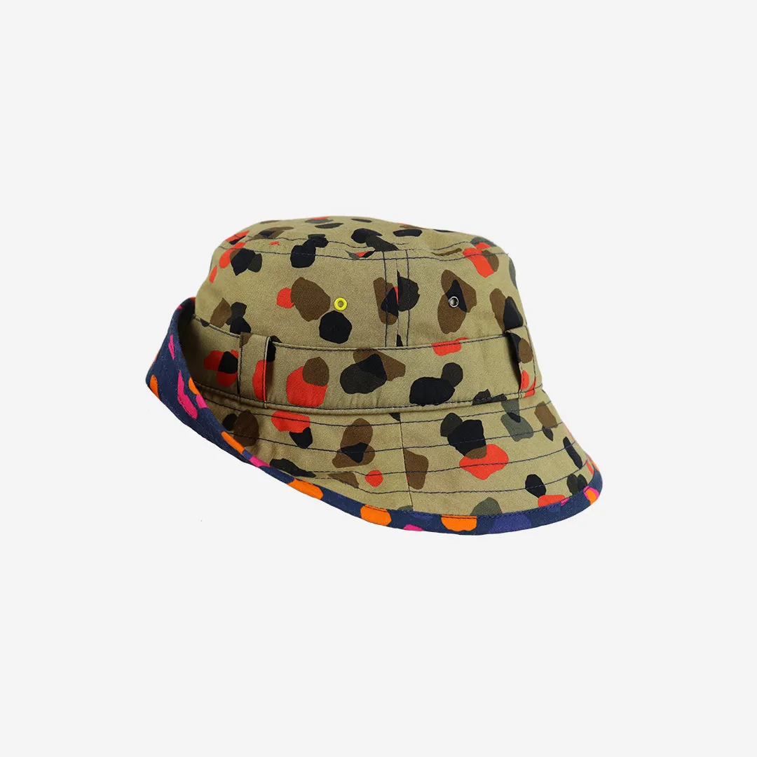 Kids Adventurer Bucket Hat: Leopard Neutral