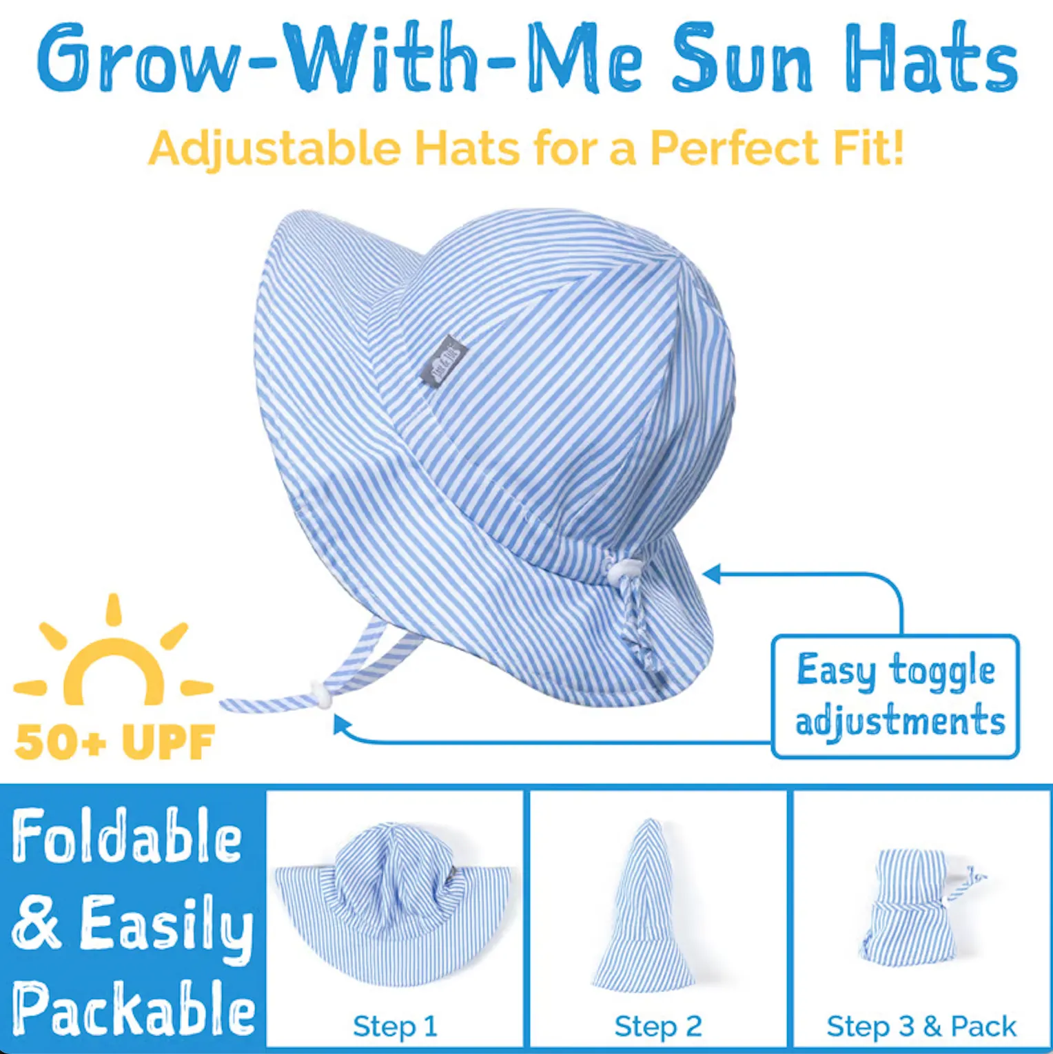 Kids Cotton Floppy Hats | Pretty Petals