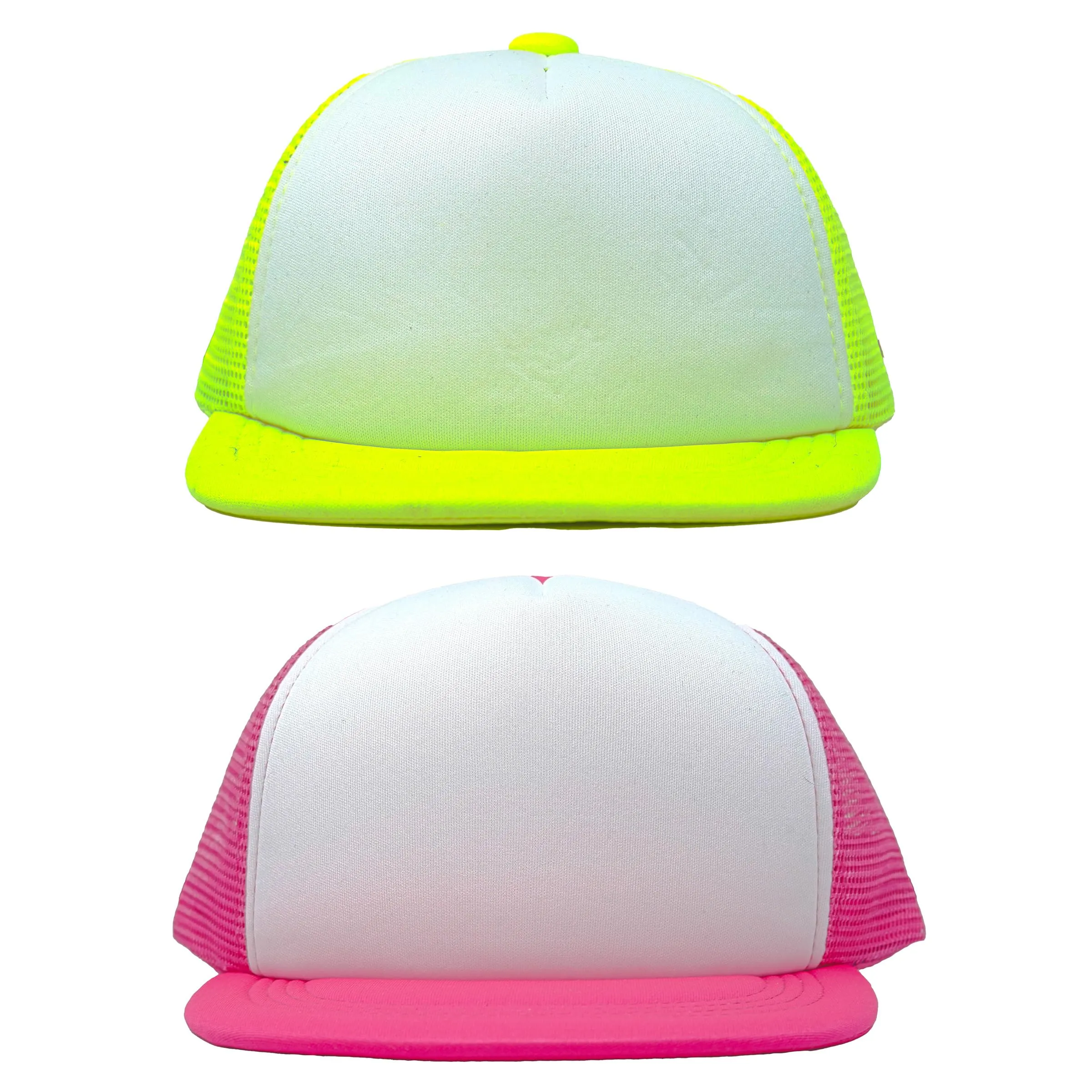 Kids Flat Brim Trucker Hat by Funky Junque