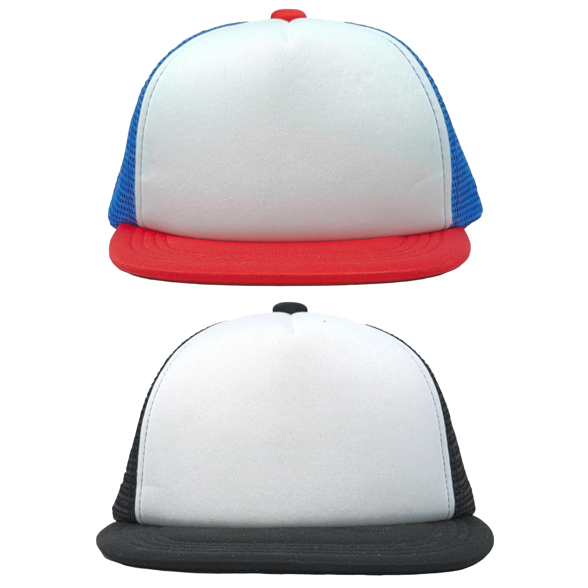 Kids Flat Brim Trucker Hat by Funky Junque