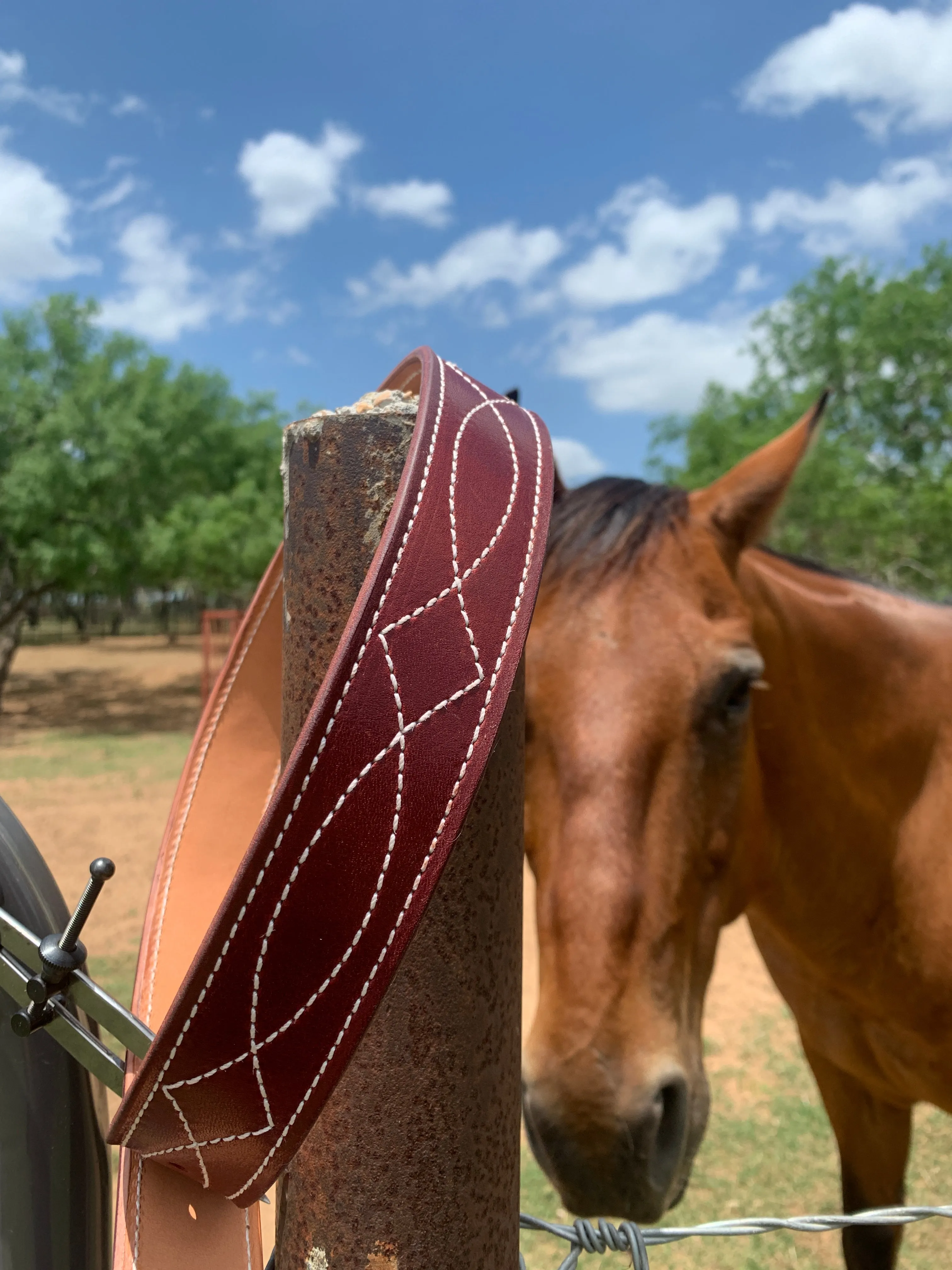 Kids Leather Gunslinger Belt