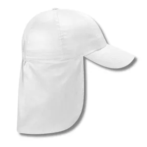 Kids Legionnaire Sun Protection Hat - White