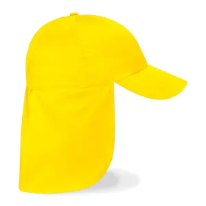 Kids Legionnaire Sun Protection Hat - Yellow
